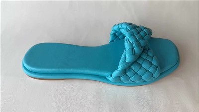 Pantoufles d'été de tissage de mode